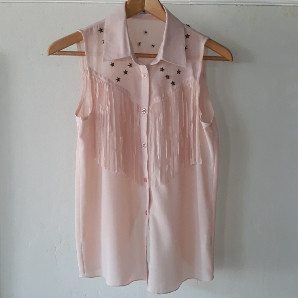 Urban wear western tank top